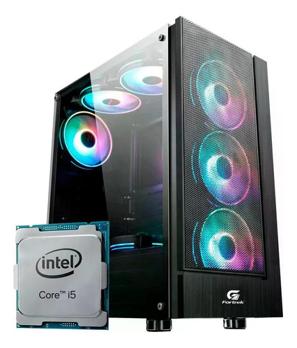 Computador Gamer Intel Core I5, Rx 550, 8gb Ram, Ssd 240gb