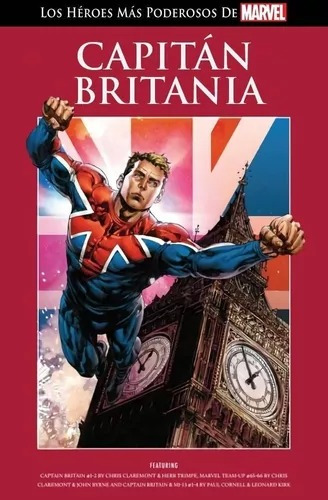 Comic Capitan Britania N°46 Salvat Tapa Roja Marvel Nuevo