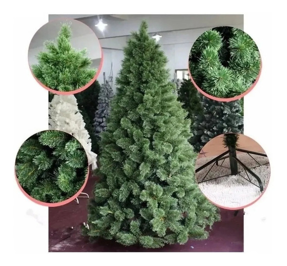 Árvore Pinheiro De Natal Luxo Verde Nevada 2,40m 704 Galhos | Parcelamento sem juros Árvore Pinheiro De Natal Luxo Verde Nevada 2,40m 704 Galhos | Parcelamento sem juros