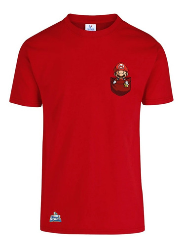 Playera Manga Corta 100% Algodon Videojuego Mario Nintendo