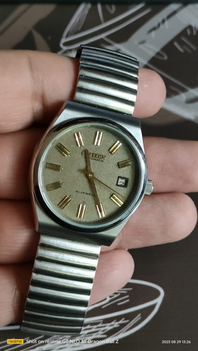 Reloj Vintage Citizen De Finales De Los 70s Automático 
