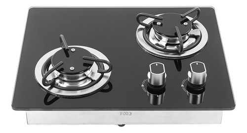 Estufa De Gas Rv Stove 2, Panel De Vidrio Templado De 1,8 Kw