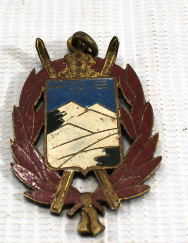 Medalla Sky Antigua Bronce Esmaltado