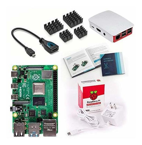 Vilros Raspberry Pi 4 Kit Basico De Iniciacion Con Funda O