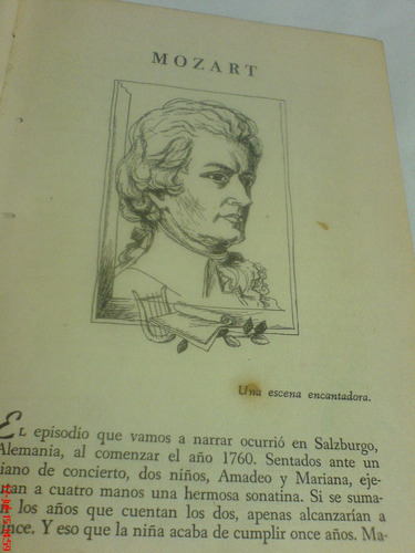 Biblioteca-billiken Grandes Musicos 1955 Coleccion Verde-uni