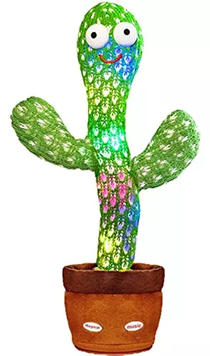 Keculf Bailando Cactus Juguete Hablando Cactus Bebé Juguetes