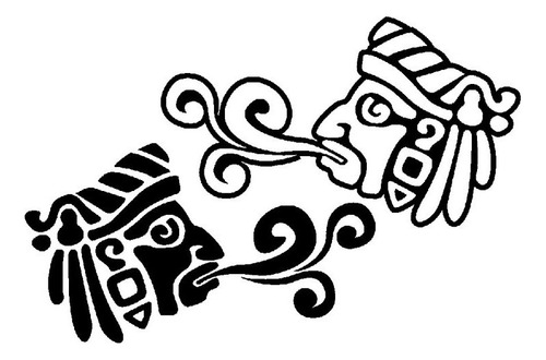 Vinilo Decorativo Azteca Nahuatl