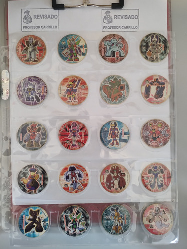 Colección De Tazos Medabots Plástico 70 Pz (Usado)