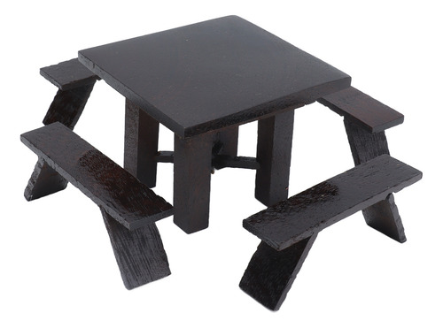 Juego De Mesas De Madera Con Forma De Casa De Muñecas, Tamañ