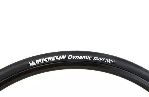 Cubierta carretera 700x25 Michelin Dynamic Sport Negra-Banda blanca aro  rigido