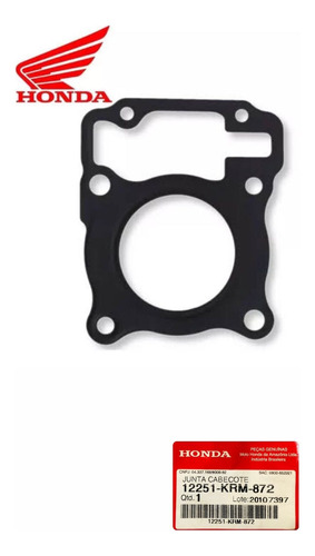 Junta Do Cabeçote Honda Cg / Titan 150 09/13 Original Novo