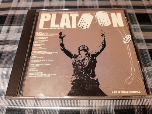 Platoon - Soundtrack  - Cd Importado Impecable 