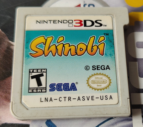 Video Juego De Consola Nintendo 3ds,shinobi,2ds,new3ds. (Usado)