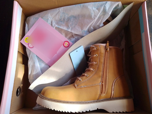 Borcegos N31 Color Camel Lady