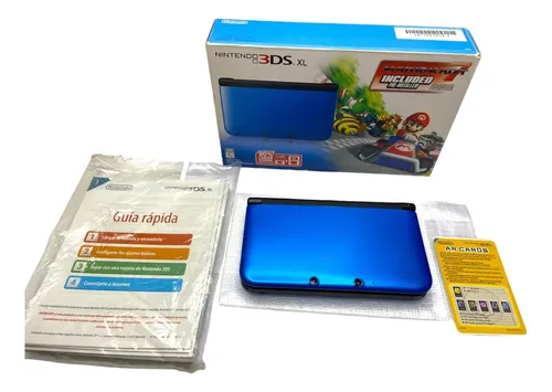 Nintendo 3ds Xl Mario Kart Original Bundle Completo