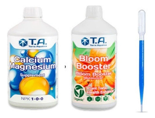 Fertilizante Terra Aquatica Calciummag+ Bloombooster 2x100ml