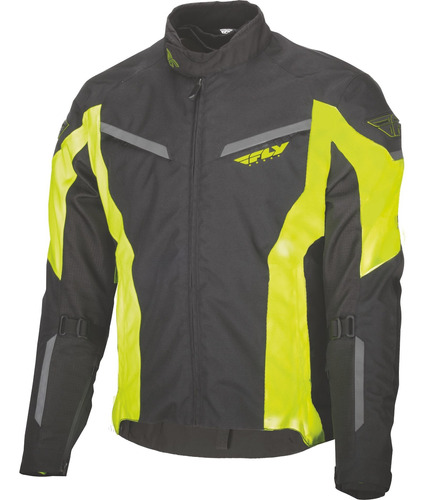 Chamarra Fly Racing Strata Hi-vis/negro