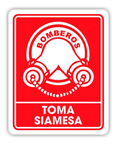 Señalamiento Toma Siamesa 25x35