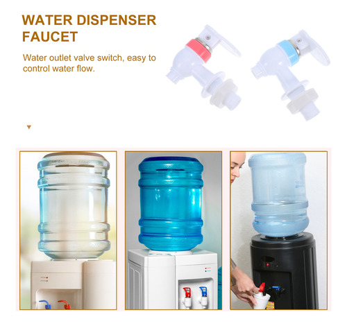 Grifo De Plástico Para Enfriadores De Agua, Válvula Dispensa