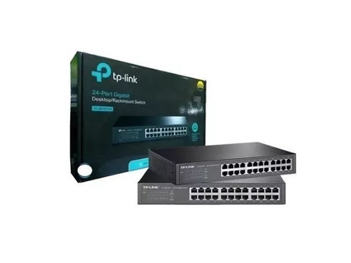 Switch Tplink Tl Sg1024d Gigabit Rack 24 Puertos 10/100/1000