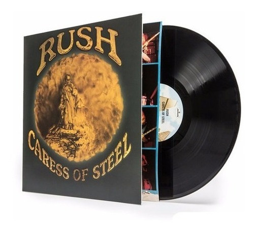 Rush Caress Of Steel Vinilo Remastered Nuevo Geddy Lee&-.