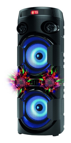 Parlante Winco W219 portátil con bluetooth negro 220V
