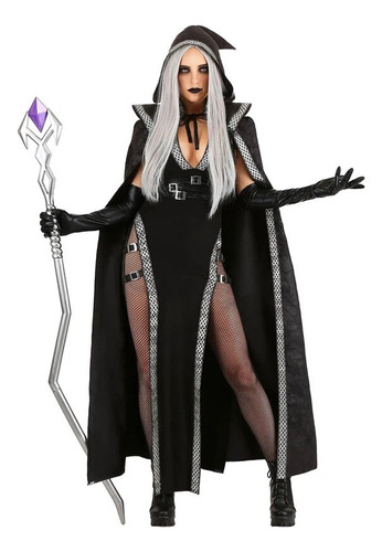 Disfraz De Bruja Malvada De Halloween Para Mujer Hechicera