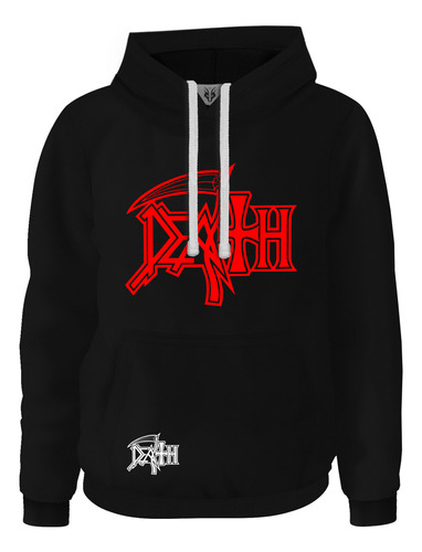 Hoodie Buzo Buso Sudadera Saco Rock Metal Death