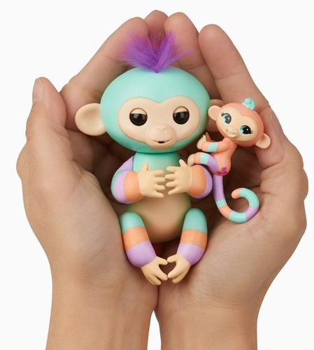 Wowwee Fingerlings Baby Monkey & Mini Bffs Danny & Gianna
