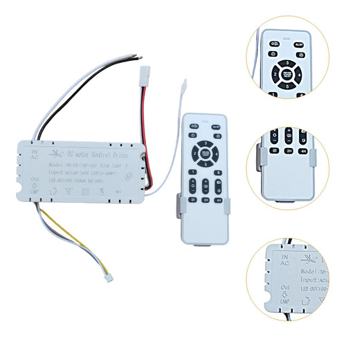 Ventilador De Techo Control Remoto Y Controlador De Receptor