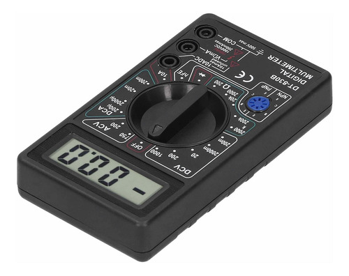 Multimeter Tester Portable Electronic Voltmeter Ammeter