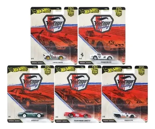 Hot Wheels Premium Set Vintage Racing Car Culture 2026 | MercadoLivre