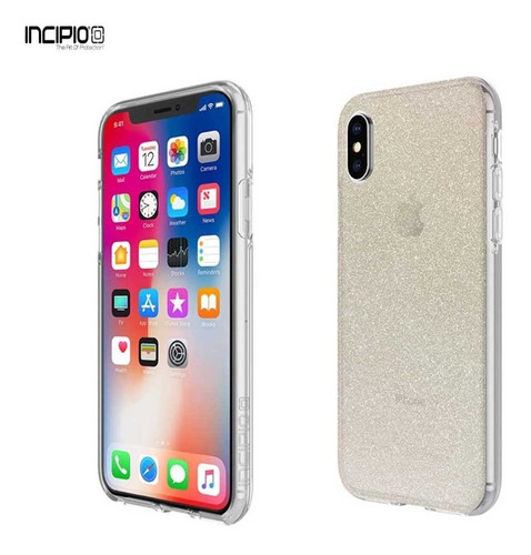 Funda Incipio Design iPhone X/xs Multi Glitter Mlf