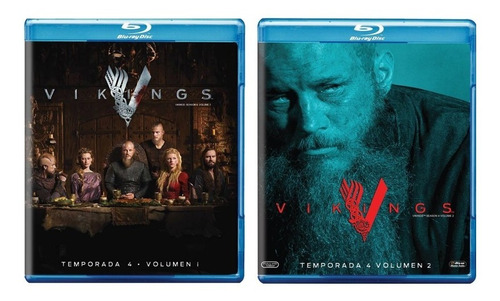 Vikingos Vikings Cuarta Temporada 4 Cuatro Completa Blu-ray