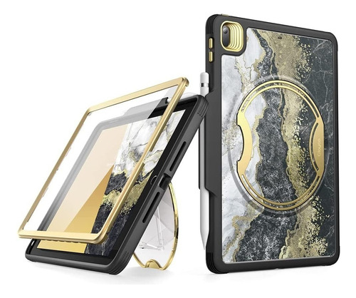Funda Con Mica Clayco Para iPad 7/8/9 Generación 10.2 Negro