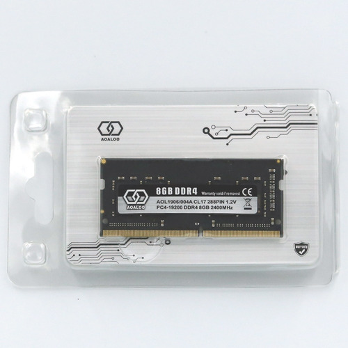 Imagen 6 de 6 de Rápida Memoria Ram Ddr4 Nuevo 8gb 2400 Mhz Para Portatil