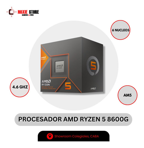 Pc Gamer Armada Noxi Amd Ryzen 5 8600g | 16 Gb | 480gb Ssd