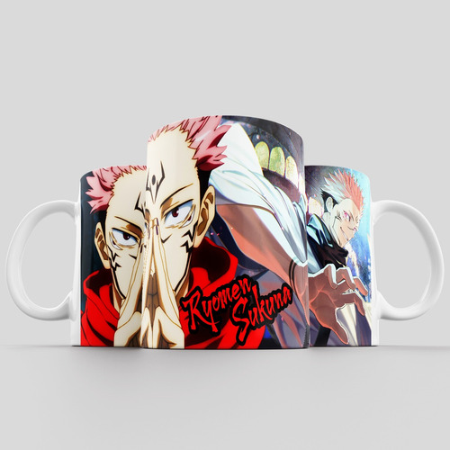 Caneca Sukuna Anime Jujutsu Kaisen