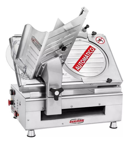 Cortador De Frios Automático Lâmina 300 Mm Em Inox