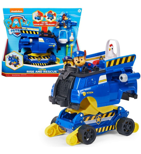 Paw Patrol Vehiculo Chase Rise And Rescue