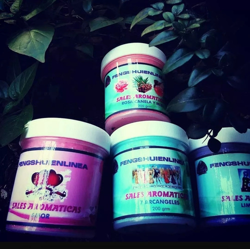 Sales Aromáticas De Baño 200 Gramos Fel Para Tus Eventos