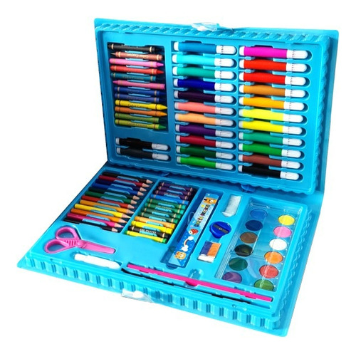 Set Escolar Kit De Arte 86 Piezas