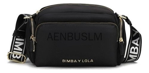 Bolsa Bandolera Bimba Y Lola Marca Española D/nailon P/mujer