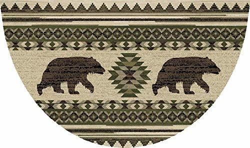 Alfombra Decorativa Bear , 19x31, Multicolor