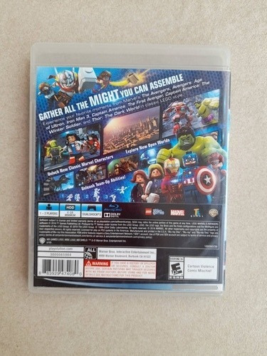 Lego Avengers Ps3 Mídia Física (Usado)