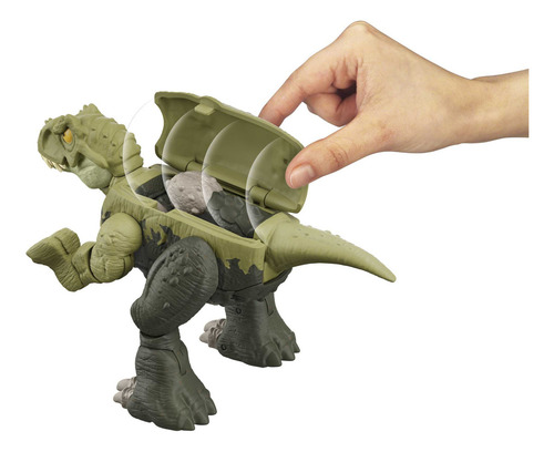Jurassic World Dinosaurio Juguete T.rex A Ankylosaurus