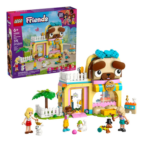 Conjunto Loja De Acessórios Para Animais De Estimação Lego Friends 42650