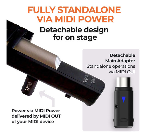 Widi Master - Adaptador Inalámbrico Midi Bluetooth 5 Midi Di