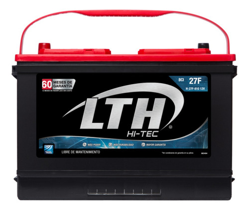 Batería Lth Hi-tec Modelo: H-27f-810