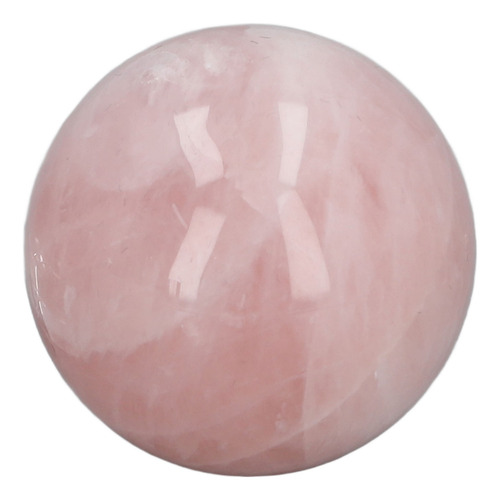 Bola De Adivinación, Cristal Rosa, 2 Pulgadas, Cuarzo Rosa N
